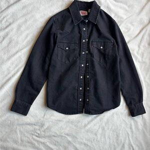 Levi's Charcoal Denim Shirt